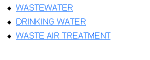 Text Box: WASTEWATERDRINKING WATERWASTE AIR TREATMENT